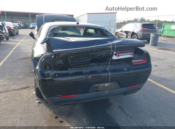 2C3CDZFJ2NH215652 2022 DODGE CHALLENGER Black Դիմացի տեսք