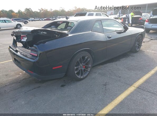 2C3CDZFJ2NH215652 2022 DODGE CHALLENGER Black Հետևի աջ