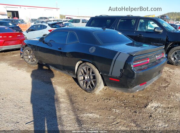 2C3CDZFJ8GH213617 2016 DODGE CHALLENGER Black უკანა მარცხენა