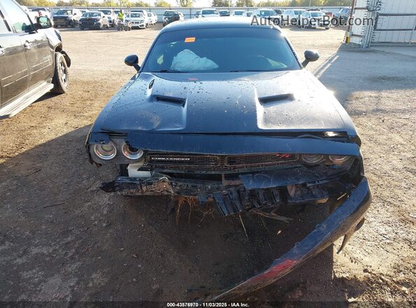 2C3CDZFJ8GH213617 2016 DODGE CHALLENGER Black ხელსაწყოთა პანელის ხედი