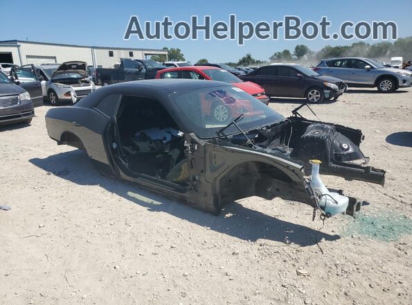 2C3CDZFJ8LH135172 2020 DODGE CHALLENGER Черный Передняя правая четверть