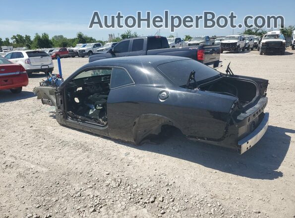 2C3CDZFJ8LH135172 2020 DODGE CHALLENGER Черный Задняя левая четверть