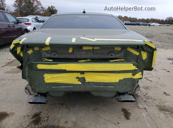 2C3CDZFJ8NH117905 2022 DODGE CHALLENGER Green Vista trasera