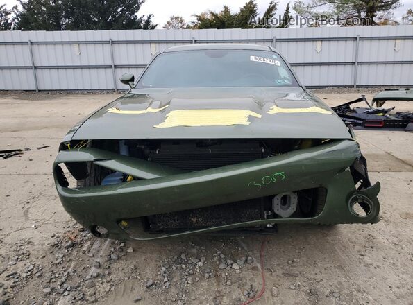 2C3CDZFJ8NH117905 2022 DODGE CHALLENGER Green Vista frontal