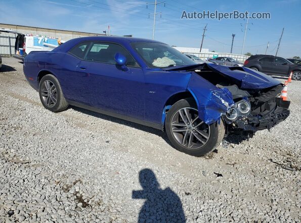 2C3CDZGG6JH215649 2018 DODGE CHALLENGER Blue 