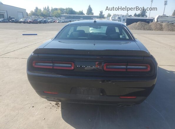 2C3CDZJG0LH103845 2020 DODGE CHALLENGER Black Вид ззаду