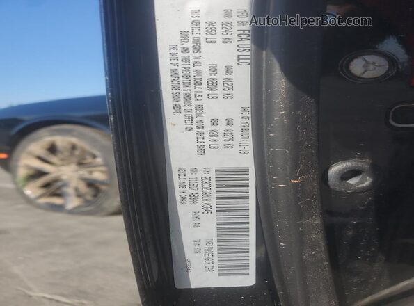 2C3CDZJG0LH103845 2020 DODGE CHALLENGER Black Вид підкапотного простору