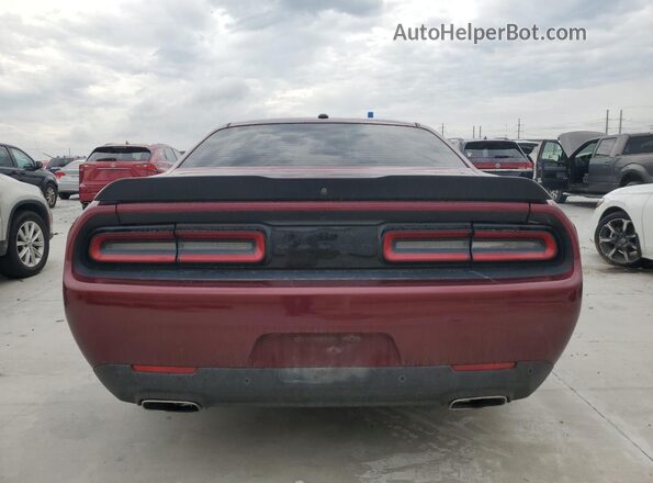 2C3CDZJG0LH235620 2020 DODGE CHALLENGER Crimson უკანა ხედი