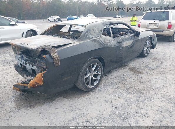 2C3CDZJG0NH237726 2022 DODGE CHALLENGER Black Tył prawy