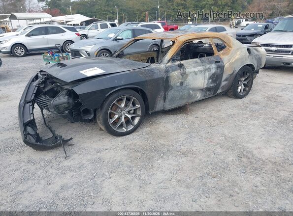 2C3CDZJG0NH237726 2022 DODGE CHALLENGER Black Widok z przodu