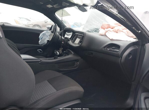 2C3CDZJG1KH737308 2019 DODGE CHALLENGER Gray Front interior view