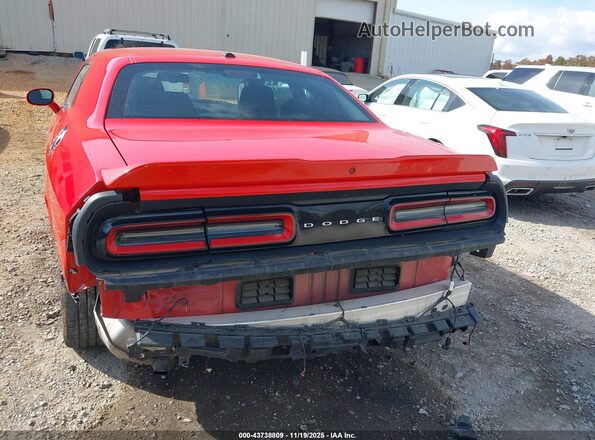 2C3CDZJG1NH174586 2022 DODGE CHALLENGER Красный Вид спереди