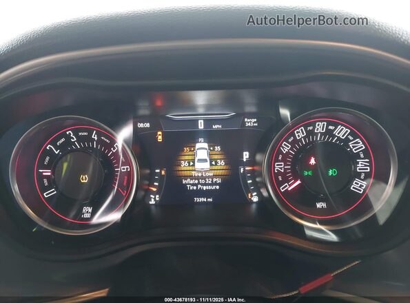 2C3CDZJG1NH206579 2022 DODGE CHALLENGER Gray Vista de los asientos traseros