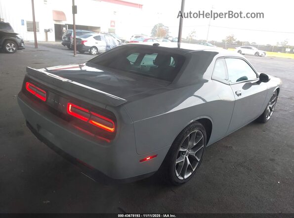 2C3CDZJG1NH206579 2022 DODGE CHALLENGER Gray Trasero derecho