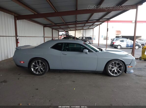 2C3CDZJG1NH206579 2022 DODGE CHALLENGER Gray Vista interior de 360 grados