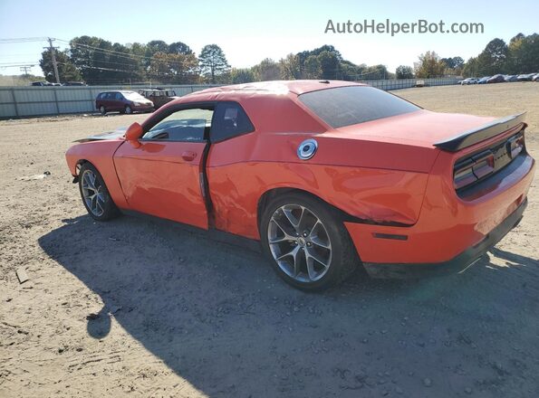 2C3CDZJG2NH191221 2022 DODGE CHALLENGER Оранжевый Задняя левая четверть