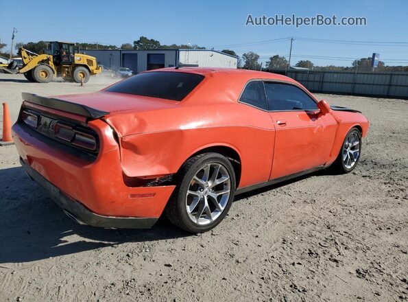 2C3CDZJG2NH191221 2022 DODGE CHALLENGER Оранжевый Задняя правая четверть