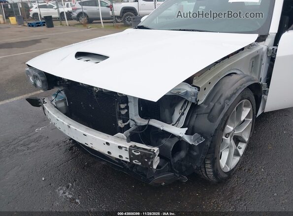 2C3CDZJG2NH226419 2022 DODGE CHALLENGER White Vista frontal