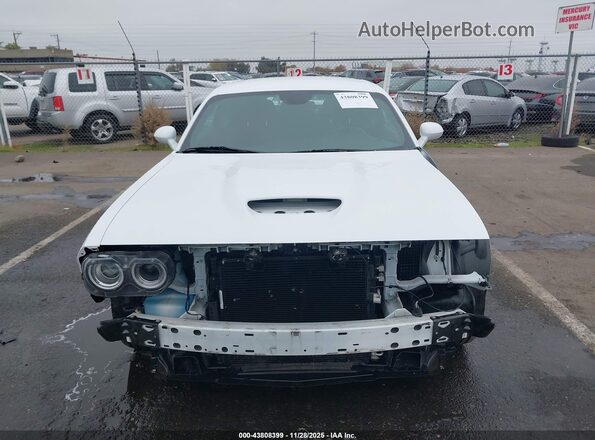 2C3CDZJG2NH226419 2022 DODGE CHALLENGER White Vista del salpicadero