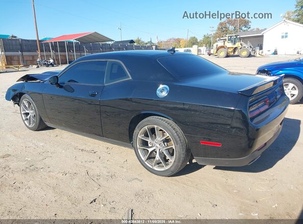 2C3CDZJG3NH233718 2022 DODGE CHALLENGER Black Trasero izquierdo