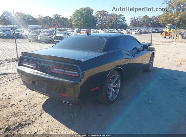 2C3CDZJG3NH233718 2022 DODGE CHALLENGER Black Trasero derecho