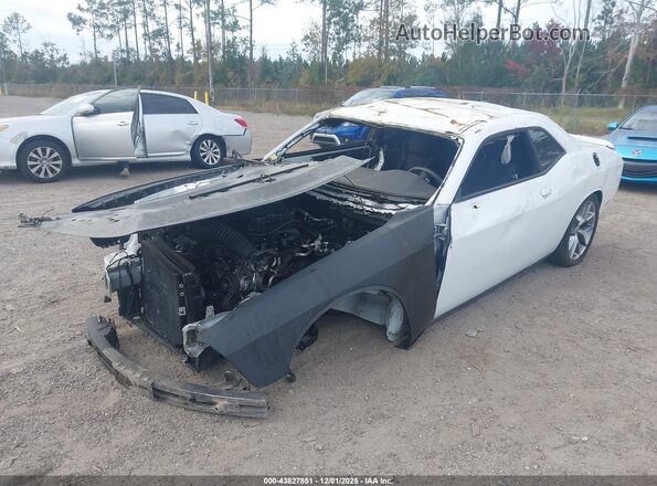 2C3CDZJG4NH237678 2022 DODGE CHALLENGER White Вид спереду