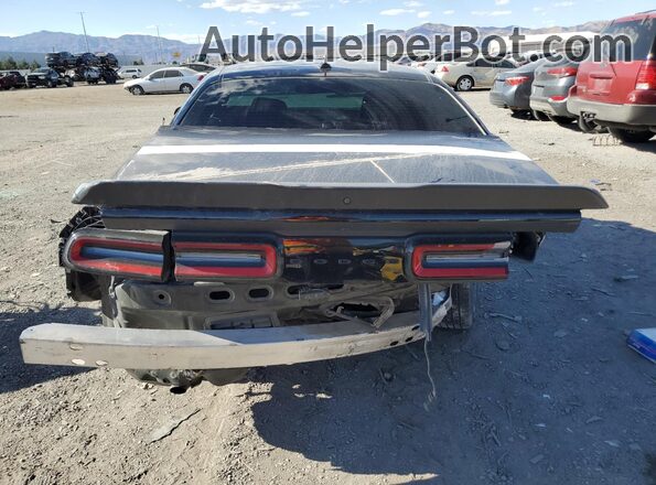 2C3CDZJG5LH215265 2020 DODGE CHALLENGER Black Հետևի տեսք