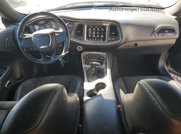 2C3CDZJG7NH238582 2022 DODGE CHALLENGER Gray Widok deski rozdzielczej