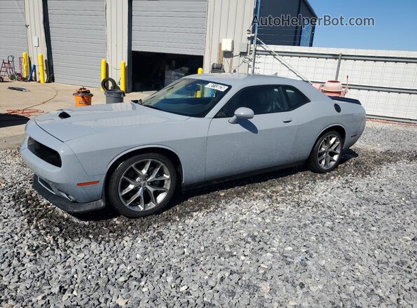 2C3CDZJG7NH238582 2022 DODGE CHALLENGER Gray Widok naklejki z numerem VIN