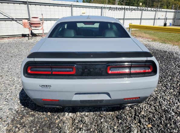 2C3CDZJG7NH238582 2022 DODGE CHALLENGER Gray Widok z tyłu