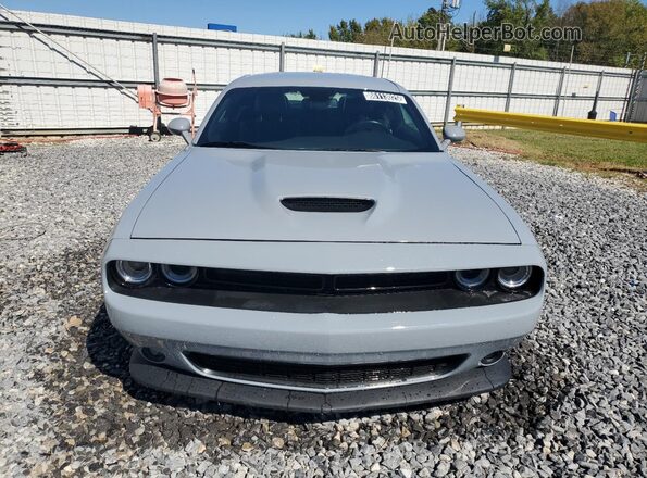 2C3CDZJG7NH238582 2022 DODGE CHALLENGER Gray Widok z przodu