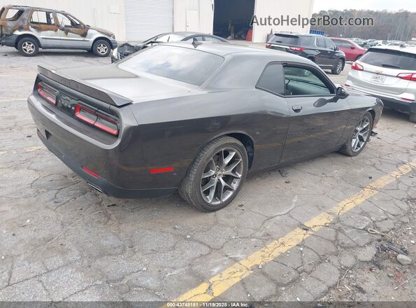 2C3CDZJG8NH233715 2022 DODGE CHALLENGER Серый Задняя правая четверть