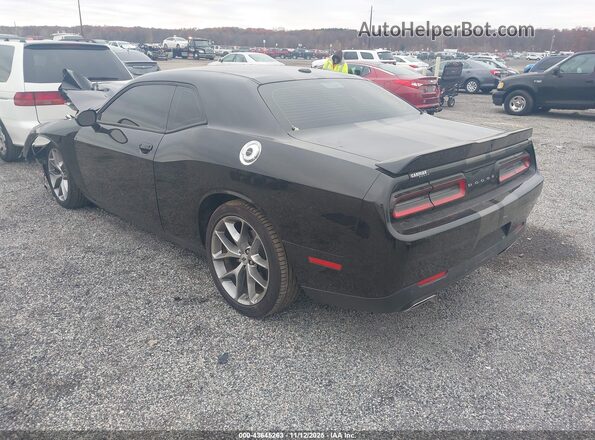 2C3CDZJG8NH265872 2022 DODGE CHALLENGER Black Задня ліва чверть