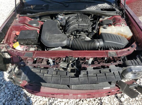 2C3CDZJGXLH132835 2020 DODGE CHALLENGER Red Widok wnętrza z tyłu