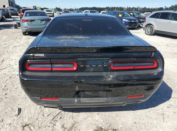 2C3CDZJGXNH214745 2022 DODGE CHALLENGER Black Vista trasera