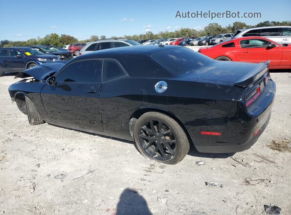 2C3CDZJGXNH214745 2022 DODGE CHALLENGER Black Trasero izquierdo