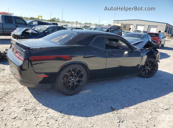 2C3CDZJGXNH214745 2022 DODGE CHALLENGER Black Trasero derecho