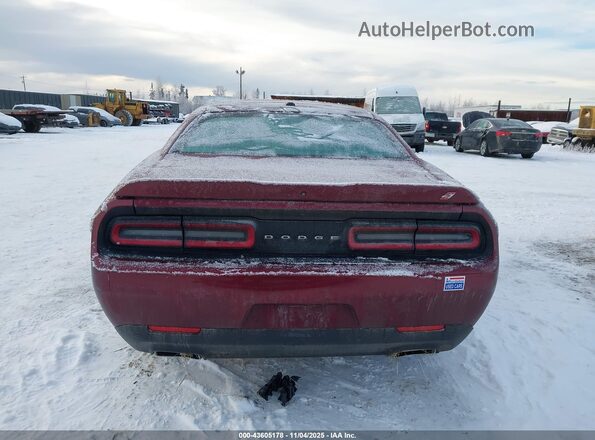 2C3CDZKG5NH160771 2022 DODGE CHALLENGER Темно-бордовый 