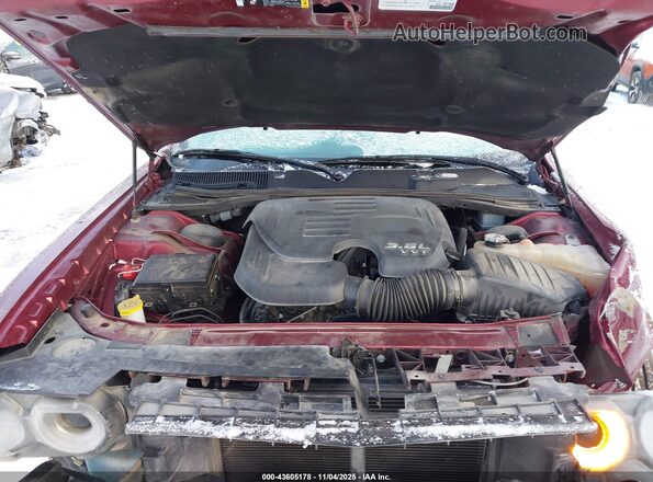 2C3CDZKG5NH160771 2022 DODGE CHALLENGER Темно-бордовый Вид сзади