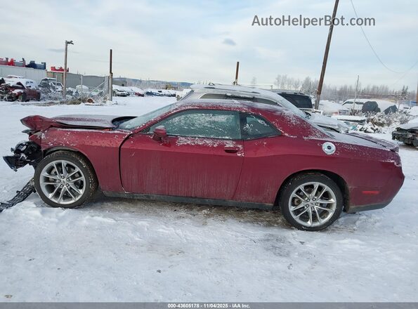 2C3CDZKG5NH160771 2022 DODGE CHALLENGER Темно-бордовый 