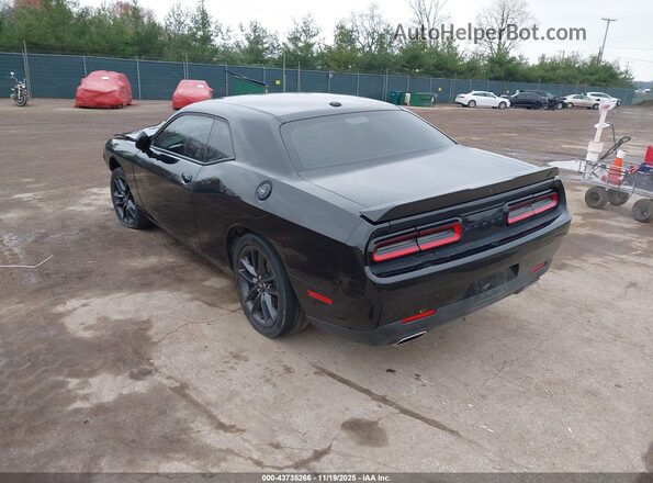 2C3CDZKGXMH624314 2021 DODGE CHALLENGER Black Задня ліва чверть