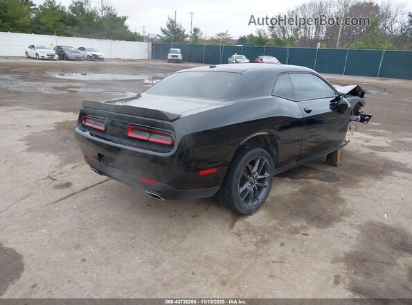 2C3CDZKGXMH624314 2021 DODGE CHALLENGER Black Задня права чверть