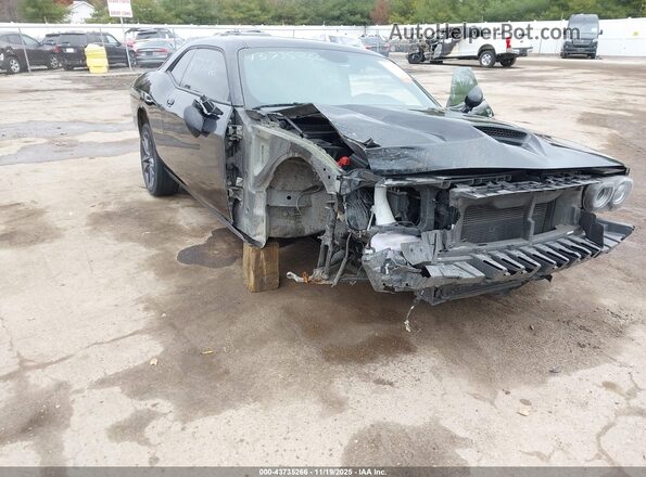 2C3CDZKGXMH624314 2021 DODGE CHALLENGER Black Вид спереду