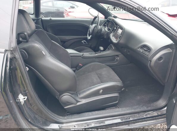 2C3CDZKGXNH118550 2022 DODGE CHALLENGER Black VIN կոդի պիտակի տեսք