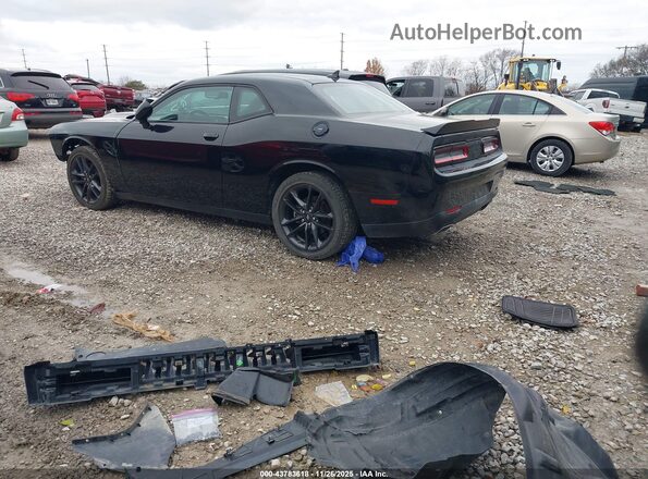 2C3CDZKGXNH118550 2022 DODGE CHALLENGER Black Հետևի ձախ