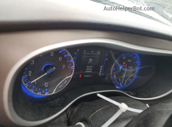 2C4RC1AG6LR117611 2020 CHRYSLER VOYAGER White Vista del cuadro de instrumentos