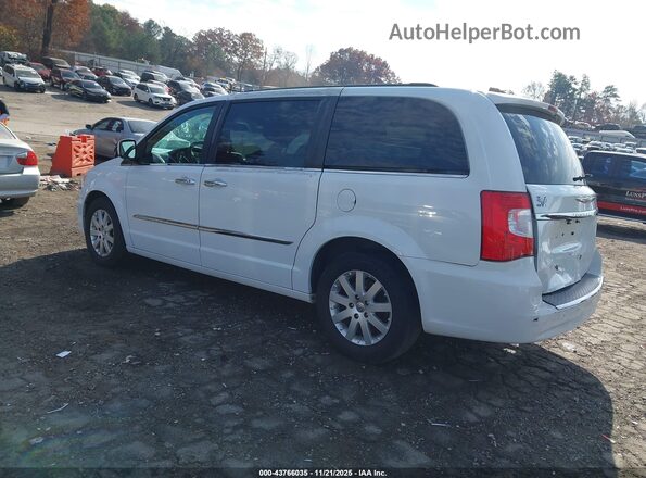 2C4RC1BG2GR166583 2016 CHRYSLER TOWN & COUNTRY White Tył lewy