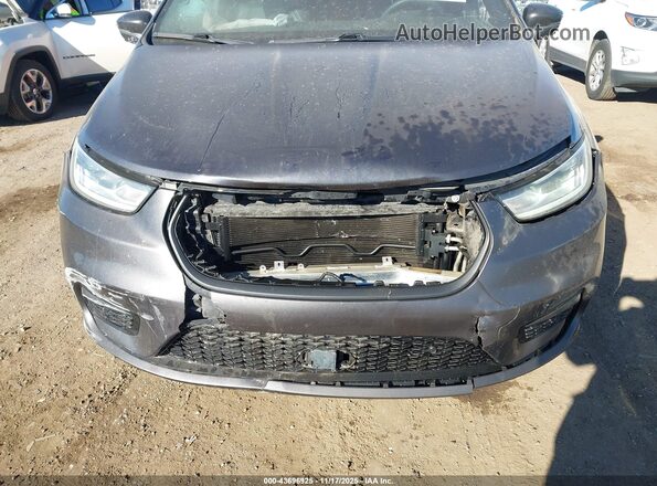 2C4RC1BG2NR148663 2022 CHRYSLER PACIFICA Gray Вид спереду