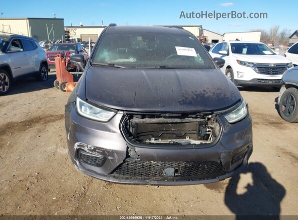 2C4RC1BG2NR148663 2022 CHRYSLER PACIFICA Gray Вид щитка приладів