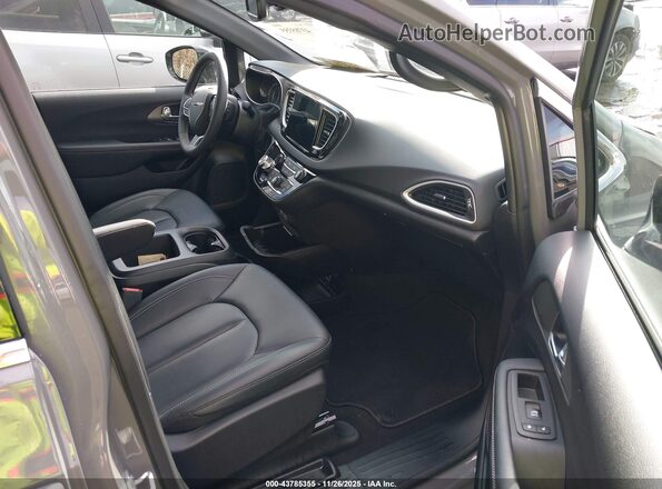 2C4RC1BG3SR532236 2025 CHRYSLER PACIFICA Gray წინა სალონის ხედი